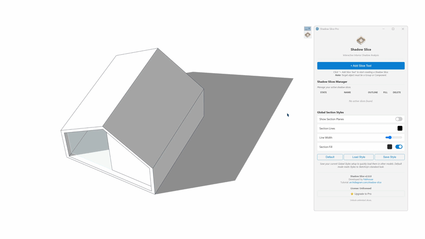 3. Shadow Slice function preview